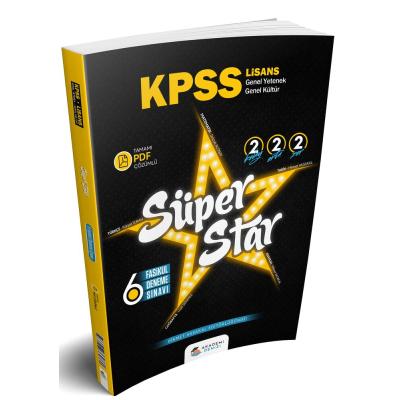 Akademi Denizi Kpss Gy Gk Lisans Süper Star 6 Deneme