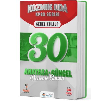 Akademi Denizi Kpss Kozmik Oda Anayasa Güncel 30 Deneme