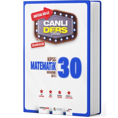Akademi Denizi Kpss Matematik Canlı Ders 30 Deneme Seti