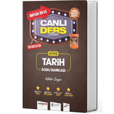 Akademi Denizi  KPSS Tarih Soru Bankası