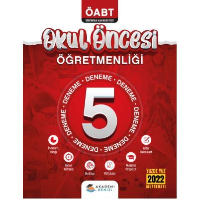 Akademi Denizi Öabt Okul Öncesi Öğretmenliği 5 Li Deneme