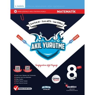 Akıl Yürütme Yayınları LGS 8. Sınıf Doğrusal Denklemler Eğim Eşitsizlikler 5. Fasikül