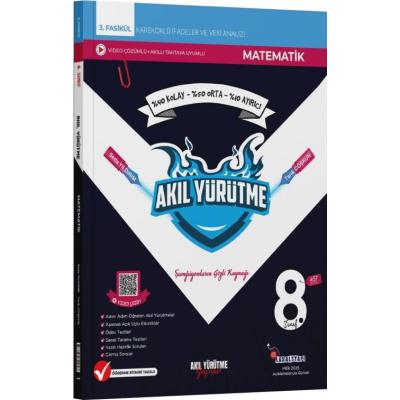Akıl Yürütme Yayınları LGS 8. Sınıf Kareköklü İfadeler ve Veri Analizi 3. Fasikül