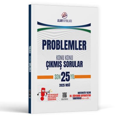 Alan Yayınları TYT MSÜ Problemler Konu Konu Çıkmış Sorular Son 25 Yıl