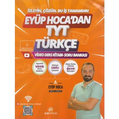 Alan Yayınları Eyüp Hocadan TYT Türkçe Video Ders Kitabı Soru Bankası