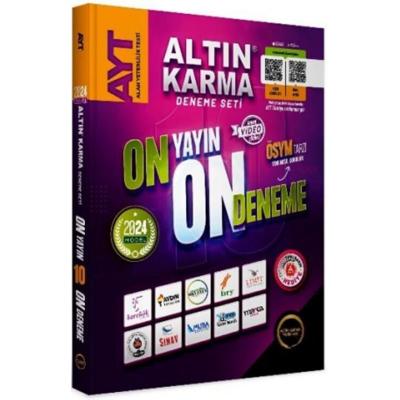Altın Karma 2024 Model Ayt 10 Deneme