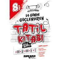 Ankara Yayıncılık LGS 8. Sınıf 14 Günde Güçlendiren Tatil Kitabı