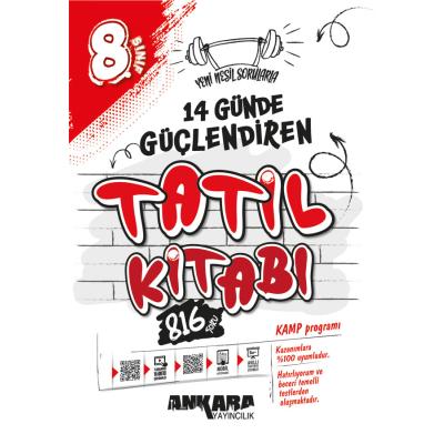Ankara Yayıncılık LGS 8. Sınıf 14 Günde Güçlendiren Tatil Kitabı