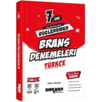 Ankara Yayıncılık 7. Sınıf Türkçe Güçlendiren Branş Denemeleri