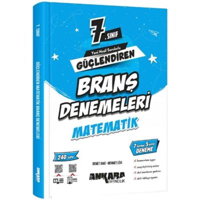 Ankara Yayıncılık 7. Sınıf Matematik Güçlendiren Branş Denemeleri