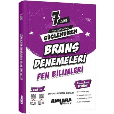 Ankara Yayıncılık 7. Sınıf Fen Bilimleri Güçlendiren Branş Denemeleri