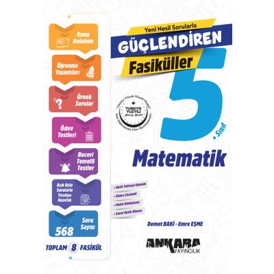 Ankara Yayıncılık 5. Sınıf Güçlendiren Matematik Fasiküller