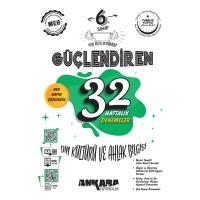 Ankara Yayıncılık 6. Sınıf Güçlendiren 32 Haftalık Din Kültürü ve Ahlak Bilgisi Kazanım Denemeleri