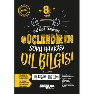 Ankara Yayıncılık Lgs 8. Sınıf Dil Bilgisi Güçlendiren Soru Bankası