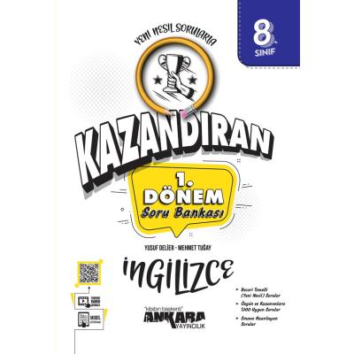 Ankara Yayıncılık LGS 8. Sınıf Kazandıran 1. Dönem  İngilizce Soru Bankası
