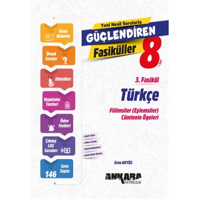 Ankara Yayıncılık LGS 8. Sınıf Türkçe Güçlendiren 3. Fasikül