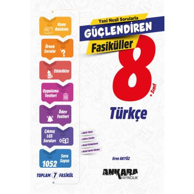 Ankara Yayıncılık LGS 8. Sınıf Türkçe Güçlendiren SET Fasiküller