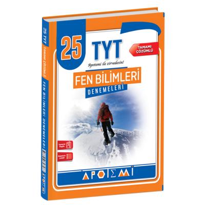 Apotemi Yayınları Tyt Fen Bilimleri 25 Deneme