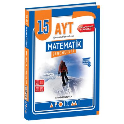 Apotemi Yayınları AYT Matematik 15 Çözümlü Deneme