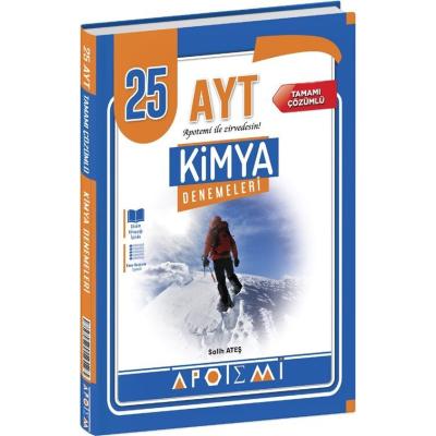 Apotemi Yayınları  AYT Kimya 25 Deneme