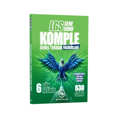 Av Yayınları LGS 8. Sınıf  Komple Genel Tekrar Fasikülleri