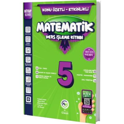 Av Yayınları 5. Sınıf Matematik Ders İşleme Kitabı