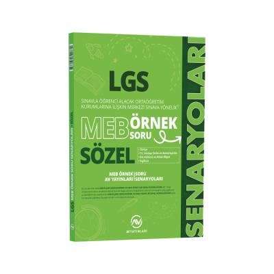 Av Yayınları LGS 8. Sınıf MEB Sözel Örnek Soru Senaryoları