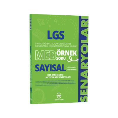 Av Yayınları LGS 8. Sınıf MEB Sayısal Örnek Soru Senaryoları