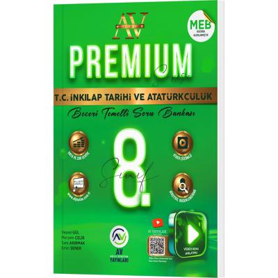 Av Yayınları LGS 8. Sınıf İnkılap Tarihi ve Atatürkçülük Premium Beceri Temelli Soru Bankası