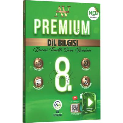 Av Yayınları LGS 8. Sınıf Dil Bilgisi Premium Beceri Temelli Soru Bankası