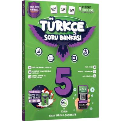 Av Yayınları 5. Sınıf  Türkçe Soru Bankası