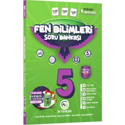 Av Yayınları 5. Sınıf 2025 Fen Bilimleri Soru Bankası