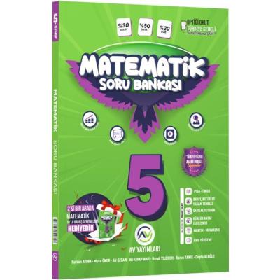 Av Yayınları 5. Sınıf 2025 Matematik Soru Bankası