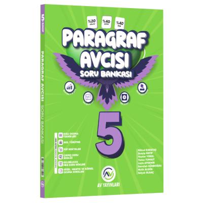 Av Yayınları 5. Sınıf 2025 Paragraf Soru Avcısı Soru Bankası