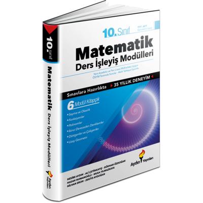 Aydın Yayınları 10. Sınıf Matematik Ders İşleyiş Modülleri