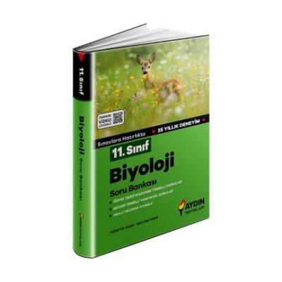 Aydın Yayınları 11. Sınıf Biyoloji Soru Bankası