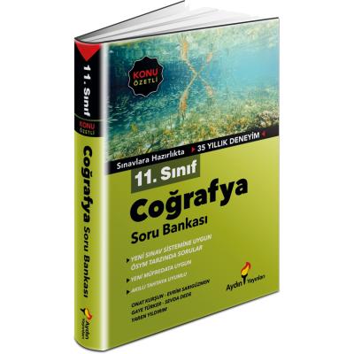 Aydın Yayınları 11. Sınıf Coğrafya Soru Bankası