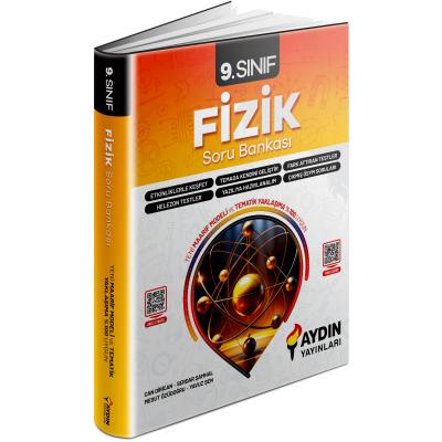 Aydın Yayınları 9. Sınıf 2025 Fizik Soru Bankası