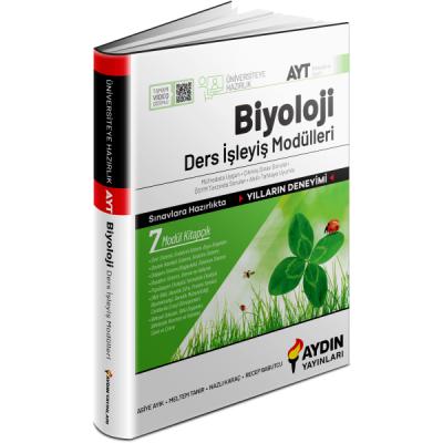 Aydın Yayınları AYT Biyoloji Ders İşleyiş Modülleri
