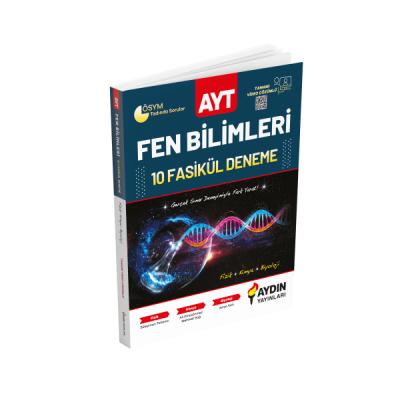 Aydın Yayınları AYT Fen Bilimleri 10 Deneme