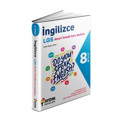 Aydın Yayınları Lgs 8. Sınıf İngilizce Beceri Temelli Soru Bankası