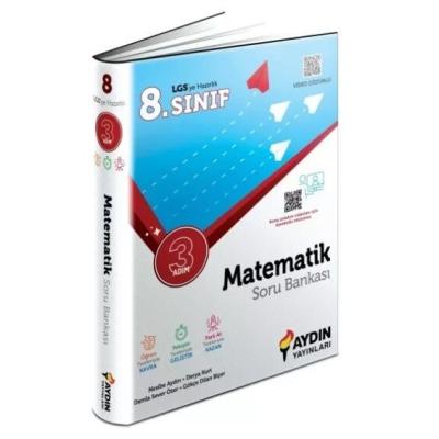 Aydın Yayınları LGS 8. Sınıf Matematik Üç Adım Soru Bankası