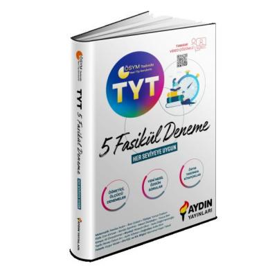 Aydın Yayınları Tyt 5 Fasikül Tamamı Video Çözümlü Deneme