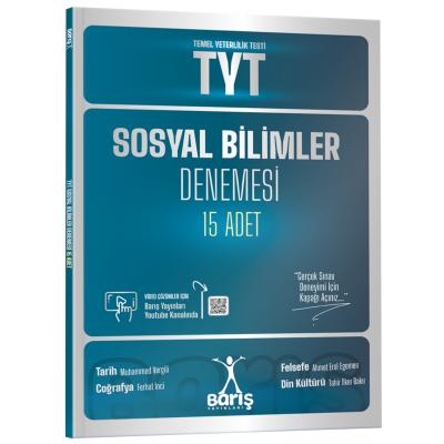 Barış Çelenk Yayınları TYT Sosyal Bilimler Denemesi 15 Adet