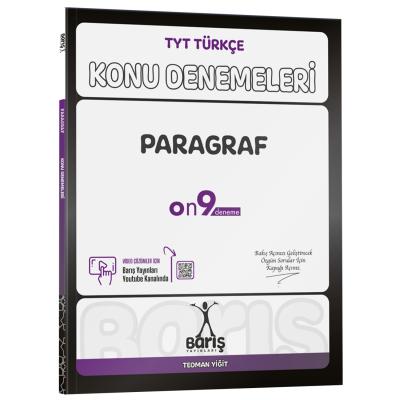 Barış Çelenk Yayınları TYT Türkçe Paragraf Konu Denemeleri