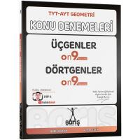 Barış Çelenk Yayınları TYT - AYT Geometri Üçgenler Dörtgenler Konu Denemeleri