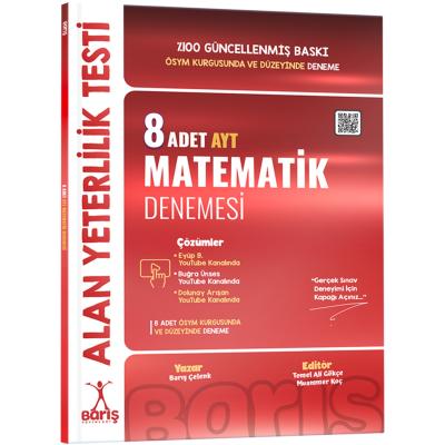 Barış Çelenk Yayınları Ayt 8 Matematik Denemesi