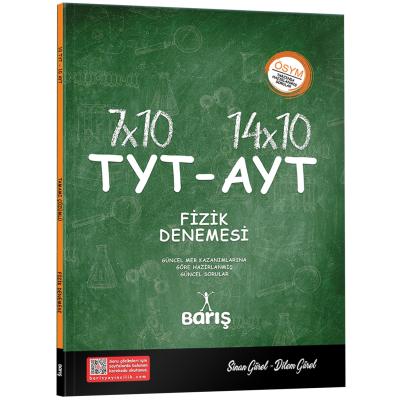 Barış Çelenk Yayınları Tyt Ayt Fizik Denemesi
