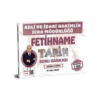  Bekir Çelik Adli İdari Hakimlik İcra Müdürlüğü FETİHNAME Tarih Soru Bankası