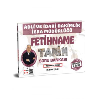  Bekir Çelik Adli İdari Hakimlik İcra Müdürlüğü FETİHNAME Tarih Soru Bankası